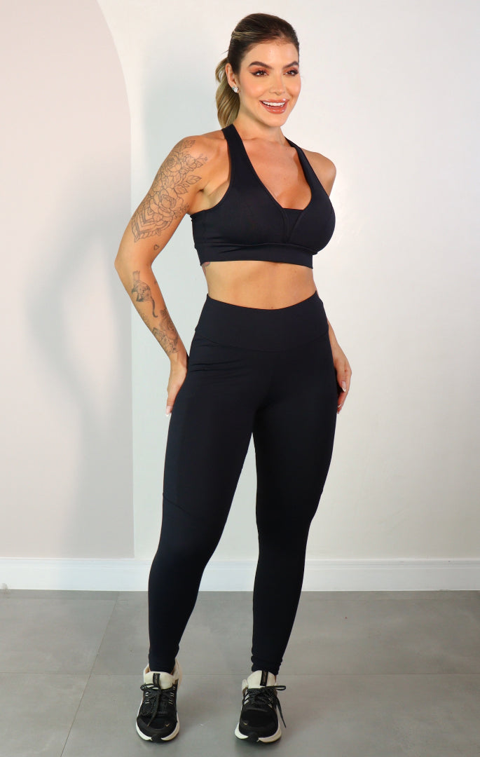Conjunto Isa Activewear Azul Marino