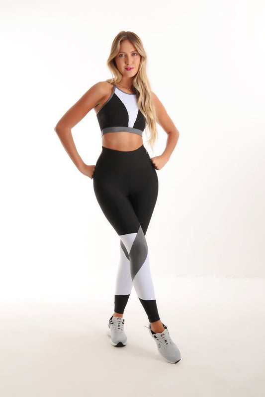 Fernanda Activewear Grey Leggings