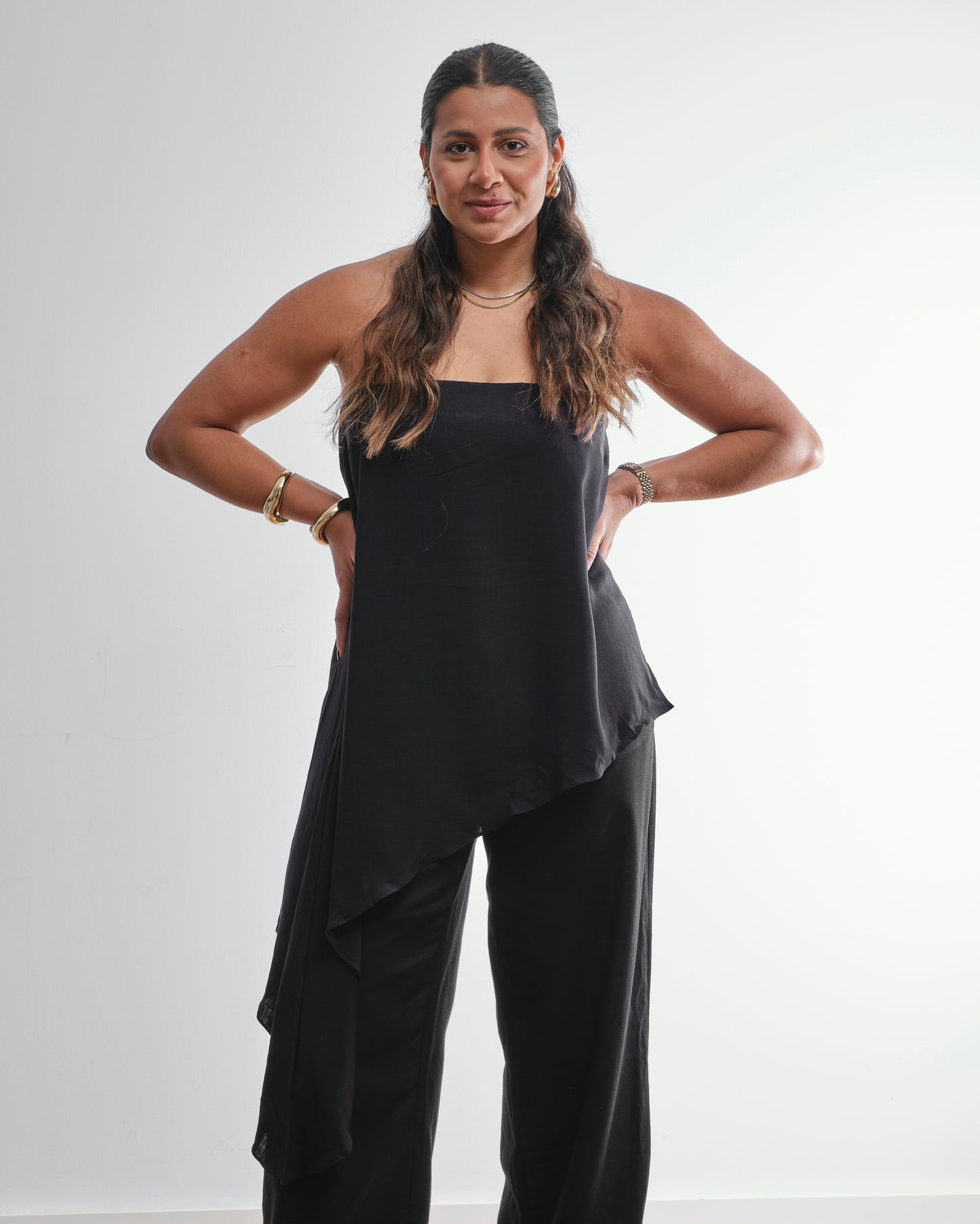 Assimetric Flowy Top