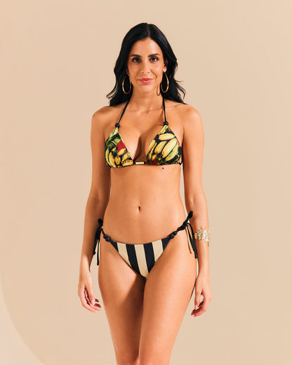 Reversible Triangle Bikini Banana Mood