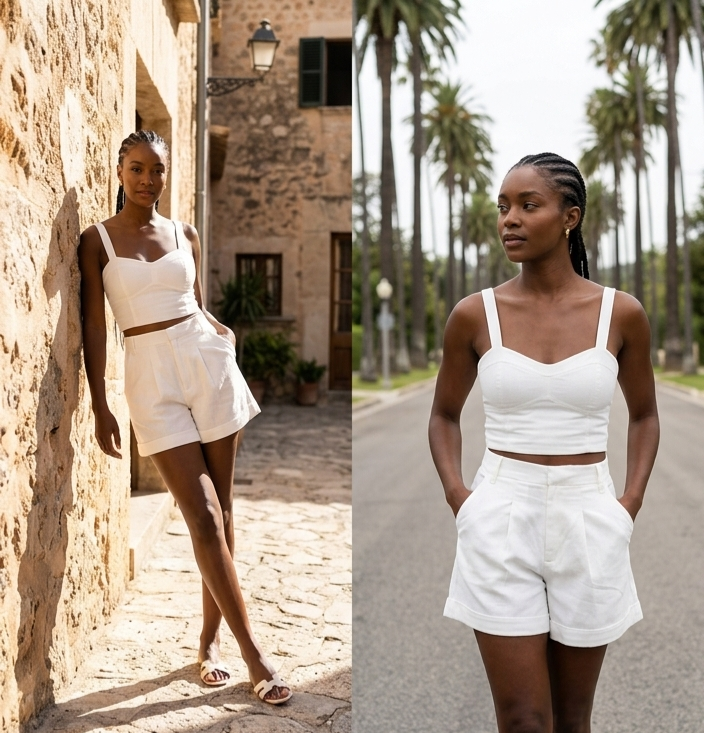 Tailored Shorts Victoria